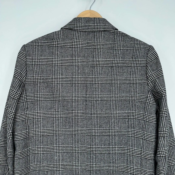 Everlane The Oversized Blazer Woven Wool Blend Dorset Jacket Glen Plaid - Picture 11 of 16